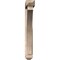 Ekena Millwork Thorton Arts and Crafts Smooth Bracket w/ Offset Brace, Douglas Fir, 5 1/2"W x 36"D x 40"H BKT0604X36X40THR03SDF - alternate 2